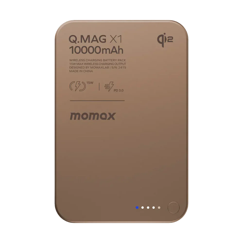 Q.Mag X1 Qi2 Magnetic Wireless Power Bank 10000mAh - Gen 2