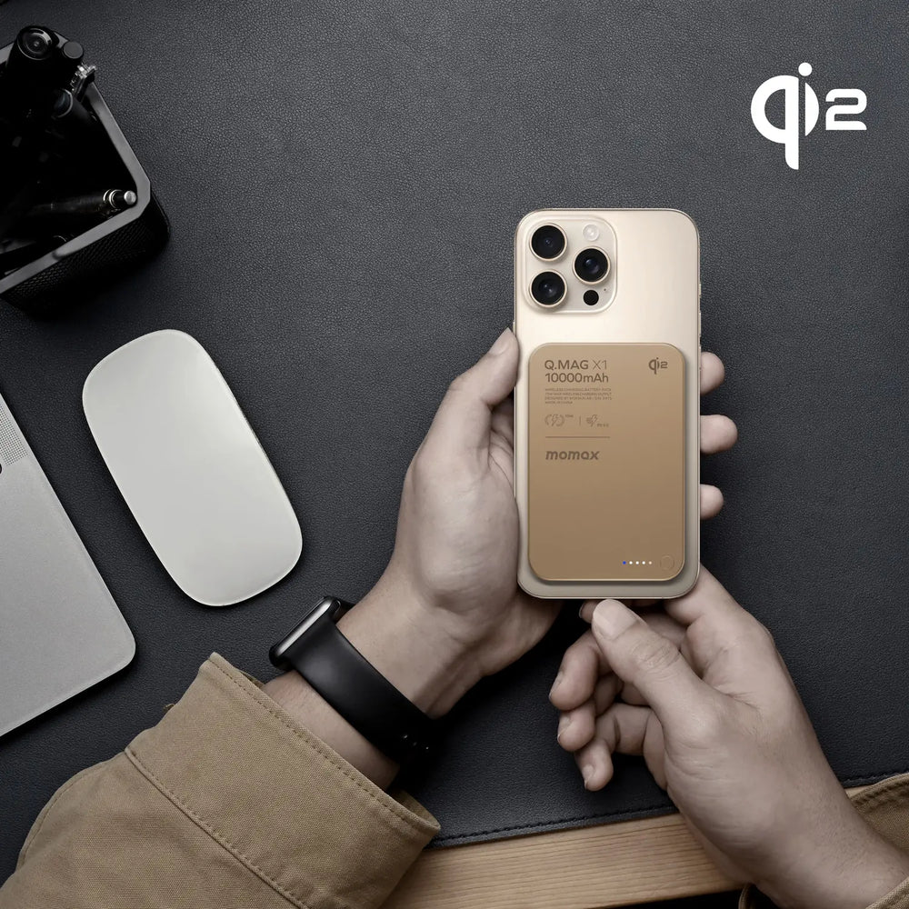 Q.Mag X1 Qi2 Magnetic Wireless Power Bank 10000mAh - Gen 2